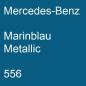 Preview: Mercedes-Benz, Marinblau Metallic, 556.